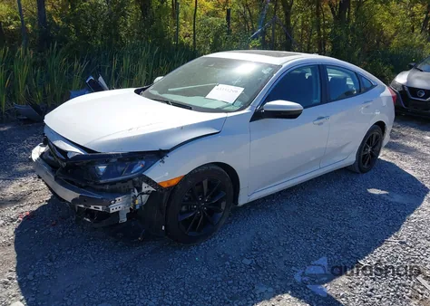 2020 Honda Civic Ex from USA, damaged, VIN 19XFC1F3XLE221710
